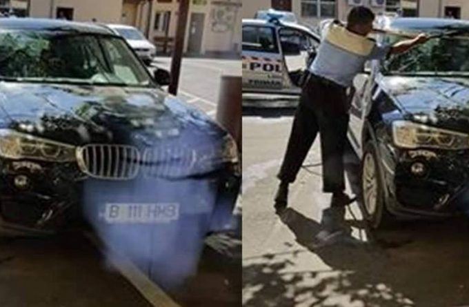Un polițist brăilean a spălat mașina șefului deși nu i-o ceruse nimeni