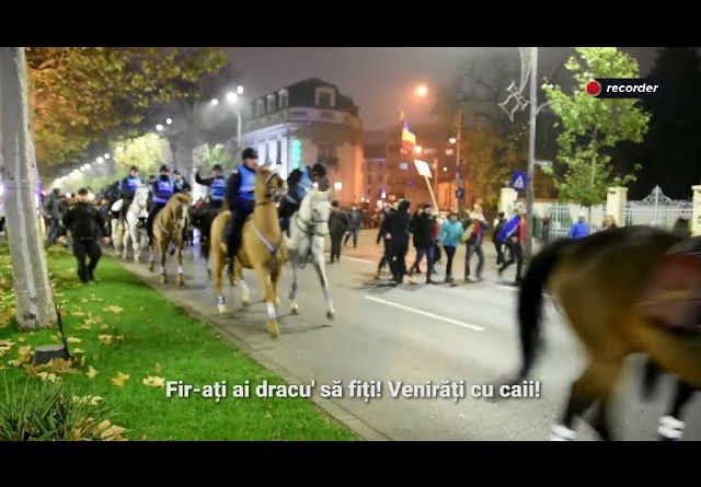Furie și speranță pe străzile Bucureștiului
