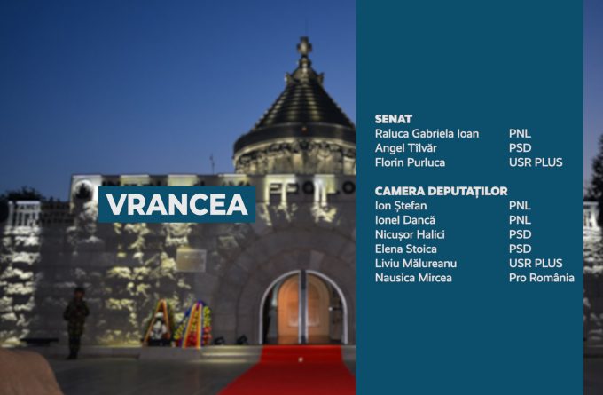 Candidații județului Vrancea