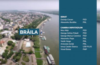 Candidații județului Brăila