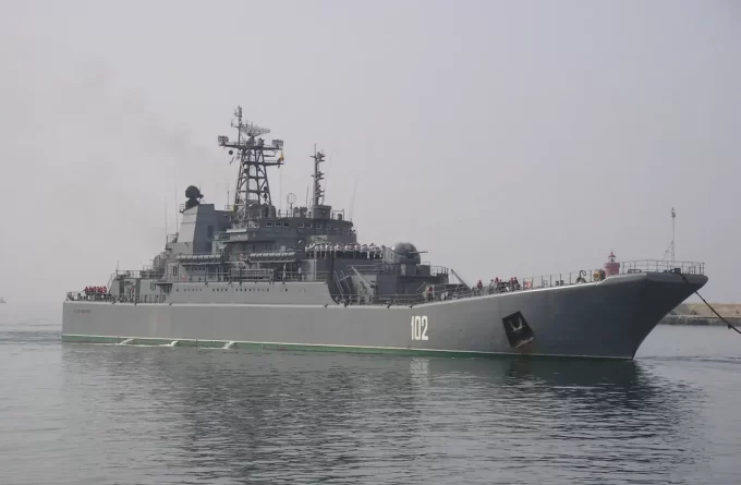 14 FEBRUARIE 2024. Navă rusească din Marea Neagră, distrusă de armata Ucrainei