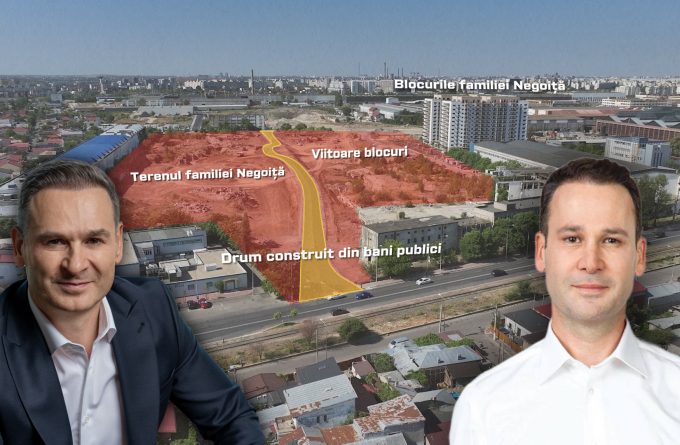 Stăpânii Sectorului 3. Primarul Negoiță a construit un drum din bani publici pentru dezvoltatorul Negoiță