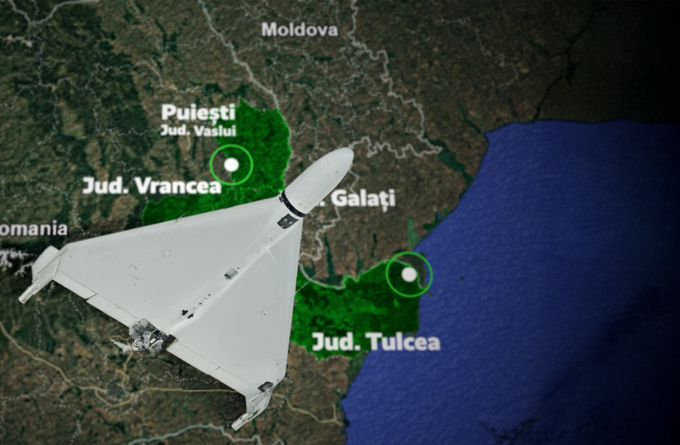 25 NOIEMBRIE 2025. Atenție, cad drone: România și Moldova, survolate