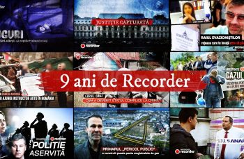 9 ani de Recorder. Raport în fața cititorilor