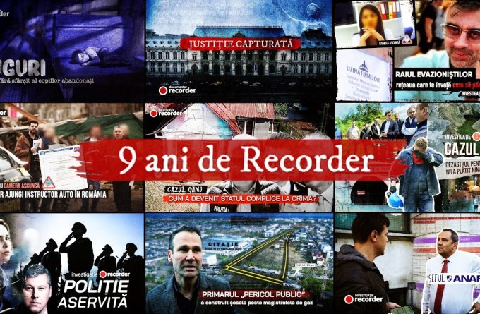 9 ani de Recorder. Raport în fața cititorilor