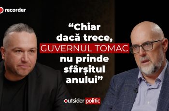 OUTSIDER POLITIC #1. Hunor Kelemen: „Chiar dacă trece, Guvernul Tomac nu prinde sfârșitul anului”