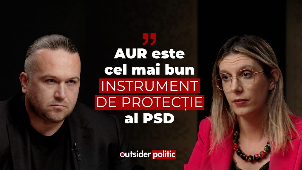 OUTSIDER POLITIC #6. Diana Buzoianu: „AUR este cel mai bun instrument de protecție al PSD”