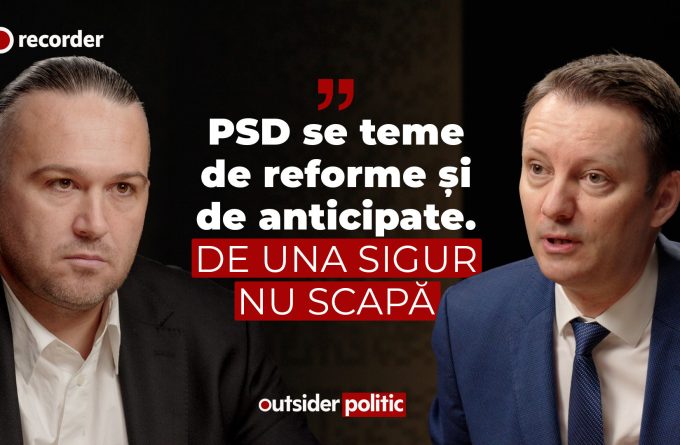 OUTSIDER POLITIC #9. Siegfried Mureșan: „PSD se teme de reforme și de anticipate. De una sigur nu scapă”