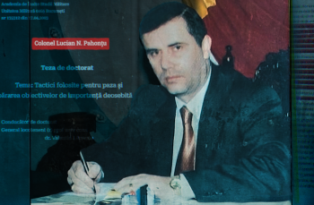 ANALIZĂ RECORDER. O treime din lucrarea de doctorat a lui Lucian Pahonțu este plagiată