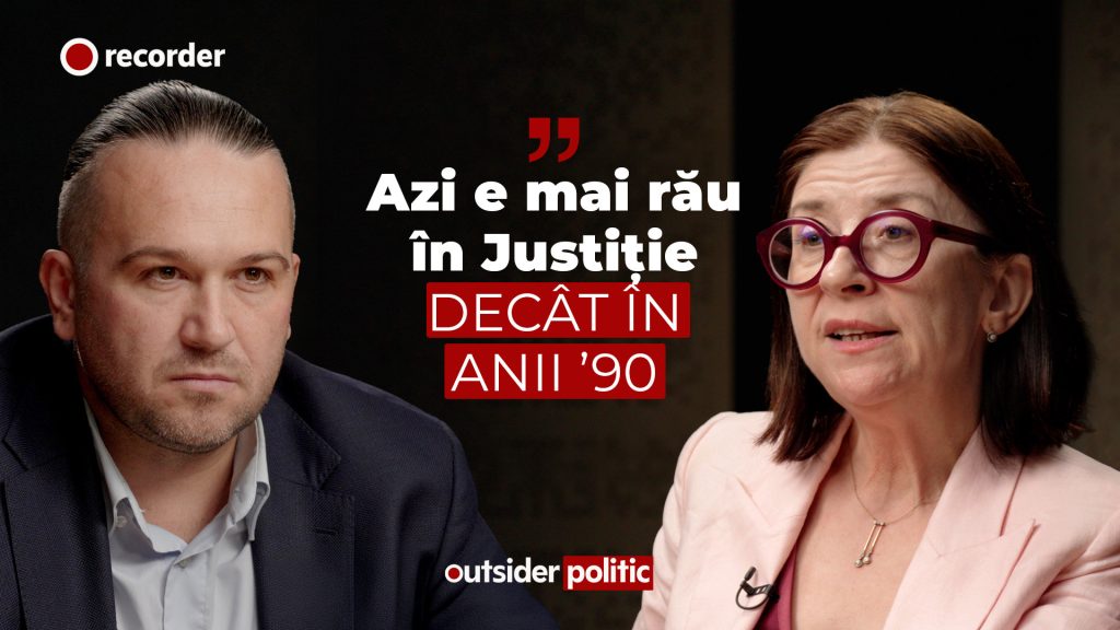OUTSIDER POLITIC #10. Andrea Chiș: „Azi e mai rău în Justiție decât în anii ’90”