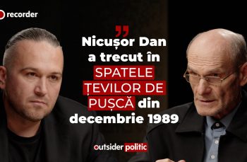 OUTSIDER POLITIC #11. CTP: „Nicușor Dan a trecut în spatele țevilor de pușcă din decembrie 1989”